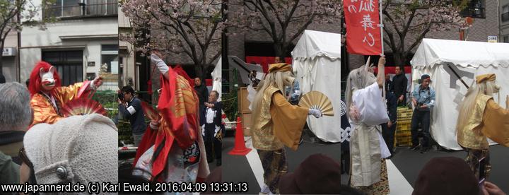 Tokyo Asakusa, Ichiyo Sakura-Matsuri: Oiran Dochu Prozession 1
